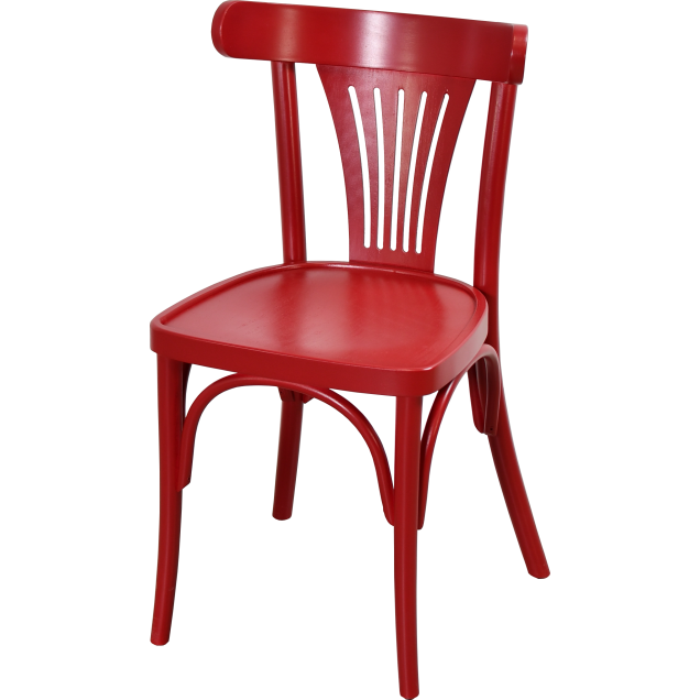 Chaise palmette wengé table 70x70