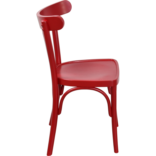 Chaise palmette wengé table 70x70