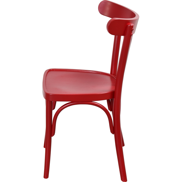 Chaise palmette wengé table 70x70