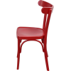 Chaise palmette wengé table 70x70