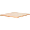 Chaise palmette wengé table 70x70