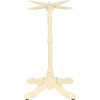 Chaise palmette wengé table 70x70