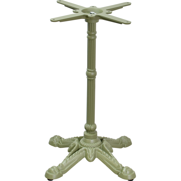Chaise palmette wengé table 70x70