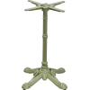 Chaise palmette wengé table 70x70