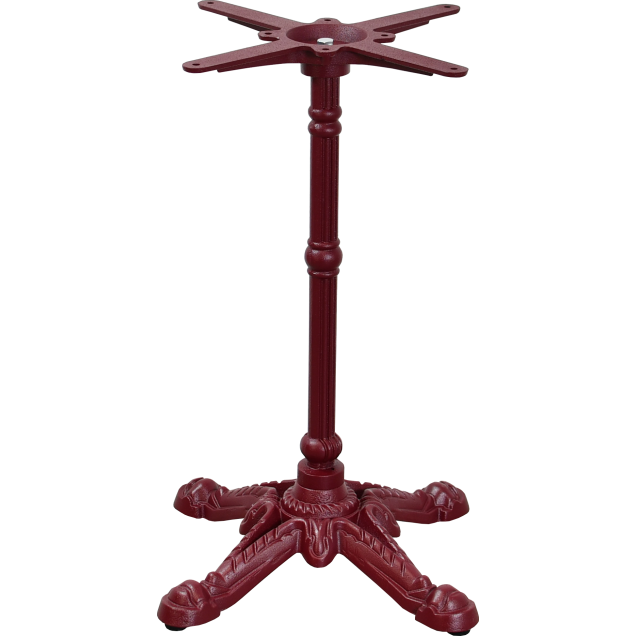 Chaise palmette wengé table 70x70