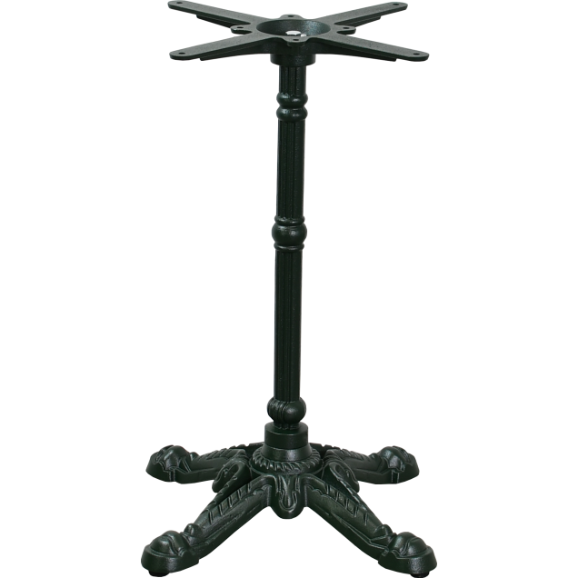 Chaise palmette wengé table 70x70