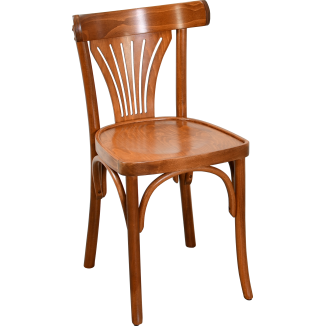 Chaise bistrot Laneda hêtre bois courbé pour café et brasserie