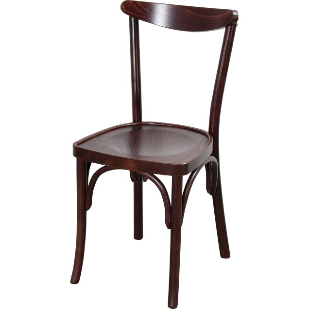 MAUSSAC-stoel van gebogen beukenhout