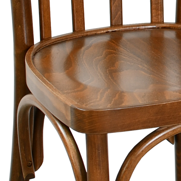 Chaise ANZIN hêtre bois courbé