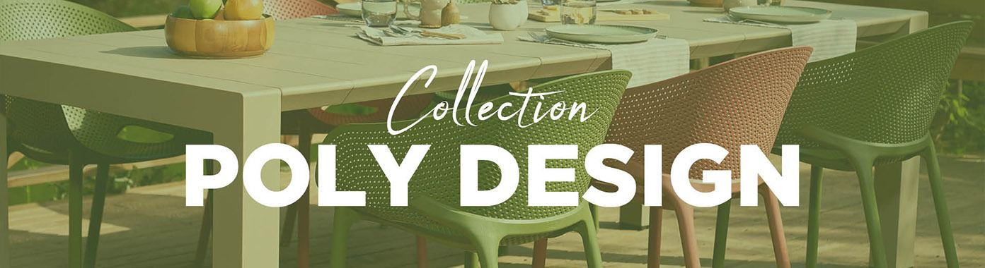 Collection Poly Design - Mobilier CHR Durable et Fonctionnel