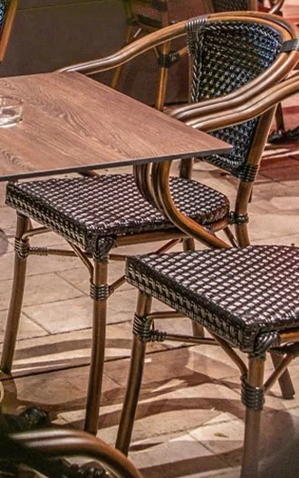Fauteils intérieur dans restaurant