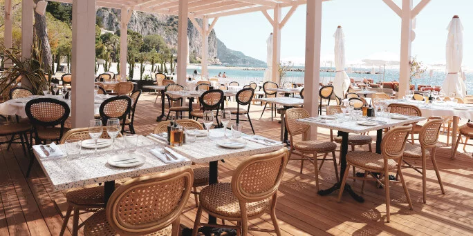 Terrasse restaurant Baia Bella