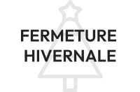 Fermeture hivernale 2026